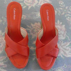 Calvin Klein Platform Sandals